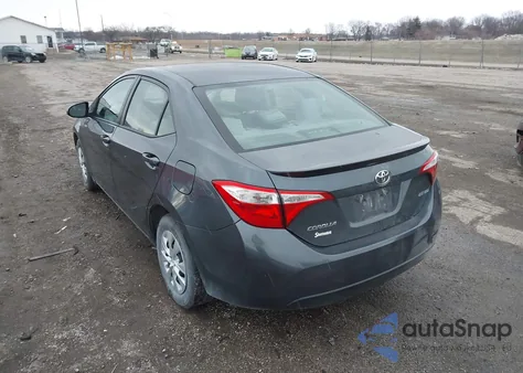 2015 Toyota Corolla Le Eco z USA, uszkodzony, nr VIN 2T1BPRHE9FC281416